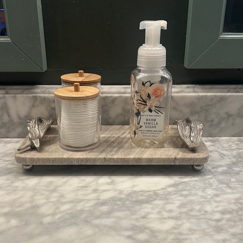 Marble Bathroom Tray